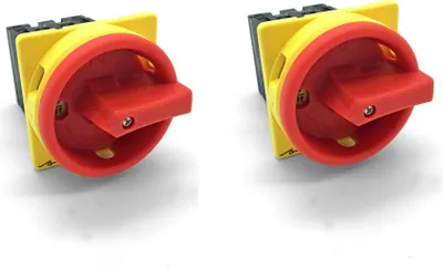 Two identical electrical switches are shown against a white background.