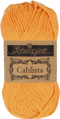 Produktbild von Scheepjes Cahlista 50g (411) Sweet Orange