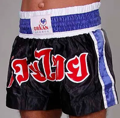 Produktbild von Orkan Thai-Box Shorts schwarz/blau XS