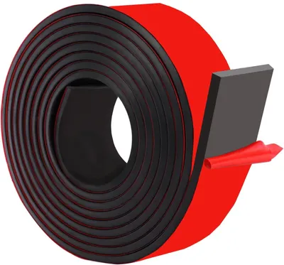 Zdjęcie produktu dla Samoprzylepne paski gumowe do uszczelniania i wyściełania, 50 mm x 5 mm x 3 m