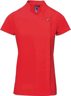 Produktbild von Premier - Tunika für Damen  kurzärmlig PC3375 (42 DE) (Erdbeer Rot)