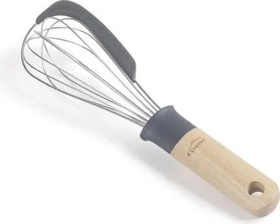 Produktbild von Lacor Küchenhelfer: Schneebesen mit eingebautem Silikonspatel - 26 cm