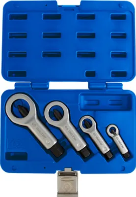 Productafbeelding van King Tony set van moerzaagjes, 9-27 mm / 4 stuks.