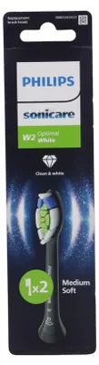 Produktbild von Philips Optimal White HX6062/88 2er-Pack Bürstenköpfe