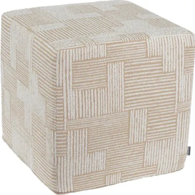 Produktbild von H.O.C.K. Lou Hocker Cube 45x45x45cm beige ecru