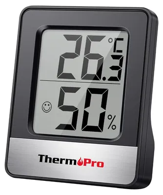 Immagine prodotto di ThermoPro Termometro digitale con igrometro, nero