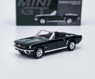 Produktbild von _Ford Mustang Cabrio 1964 Highland Green – Mini GT 1:64