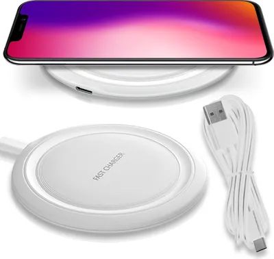 Produktbild von Induktive Ladegerät Wireless Charger für Umidigi One Max Schnell Ladestation 15W