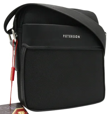 Obrázok produktu pre Peterson Pánska crossbody taška Ghruc čierna One size
