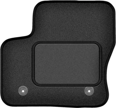 Immagine prodotto di Tappetino conducente in velluto grafite compatibile con Ford Transit Connect (2013-2017, furgone) – con fissaggi – su misura