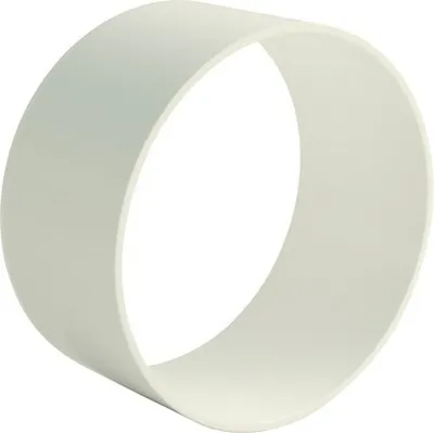 Produktbild von Marley Bogenverbinder für Fallrohr Kunststoff rund Verkehrsweiß RAL 9016 NW 53 mm