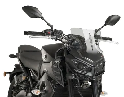 Produktbild von Windschild Puig New Generation Sport Plus mit ABE für Yamaha MT-09, MT-09 SP Bj. 2017 - 2020