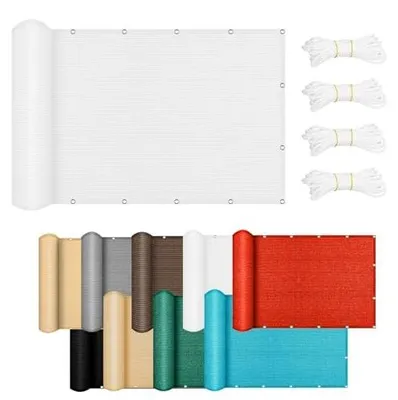Obrázok produktu pre Sieťka na balkón, 2,1 x 3,4 m, pre ochranu súkromia a zatienenie