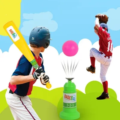 Image de Baseball pour enfants Exercice de départ Extérieur Parents-Enfants Jouets Exercice physique