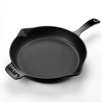 Obrázek produktu pro Pánev Lava – 28 cm – 2,3 litru – litina – černá