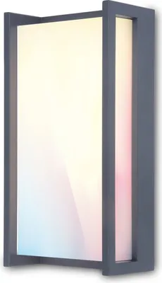 Produktbild von LUTEC Qubo LED Aussenwandleuchte 2700-6500 K dimmbar 16W IP54 Anthrazit