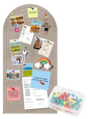 Produktbild von Große Filz Pinnwand - Selbstklebende Dekorative Pinnwand