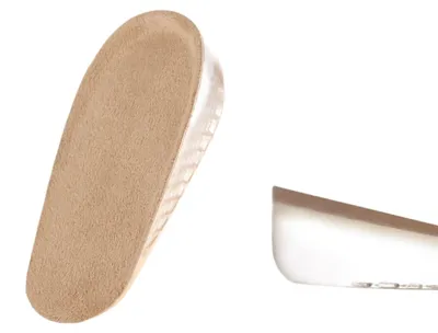 Imagen del producto de Plantillas de silicona autoadhesivas, con almohadillas para el talón, paquete de dos, para zapatos
