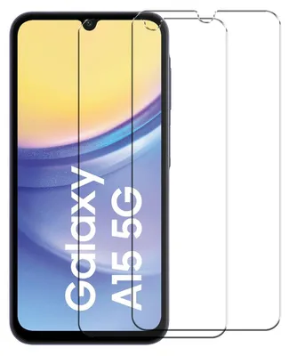 Produktbild von 2x Conie Glasfolie für Samsung Galaxy A15 4G/5G Displayschutz Folie Panzer Glas Premium Schutzfolie Set Blasenfrei