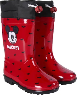 Obrázok produktu pre Disney Mickey Mouse nepremokavé topánky do dažďa topánky wellington topánky pre deti veľkosť 26