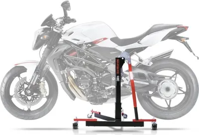 Zdjęcie produktu dla Stojak centralny CS Power Evo do MV Agusta Brutale 910 R/S 05-07 czerwony