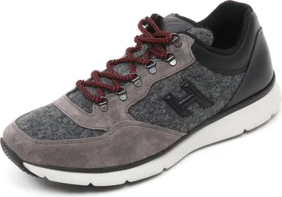 Produktbild von B9842 Trainer Mann HOGAN T2015 grau/schwarz Schuh Schuh Mann