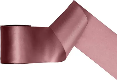 Image de Ruban cadeau en satin vieux rose foncé 25m 100mm de large