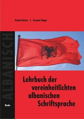 Produktbild von Lehrbuch der vereinheitlichten albanischen Schriftsprache