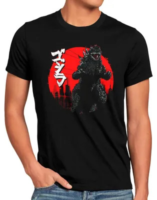 Produktbild von style3 Kanji Kaiju Herren T-Shirt japan monster nipon tokio tokyo