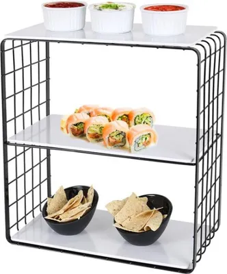 Image de -- Double Black Stand - 37X34X1 CM -- 165622