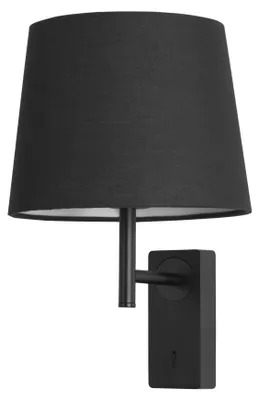 Image de Spot de lecture LED C4 Aura - Noir
