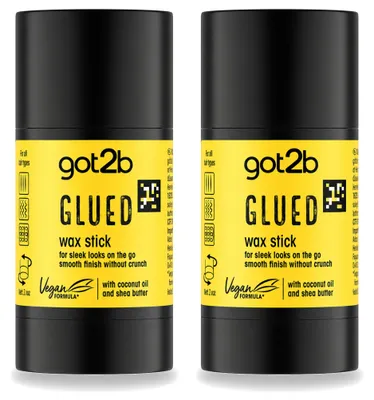 Imagen del producto de 2 unidades de cera en barra got2b Glued - 50 g - Paquete económico