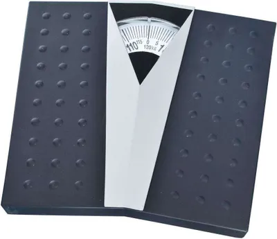 Produktbild von ORION Badezimmerwaage mechanische Personenwaage 120kg in Schwarz