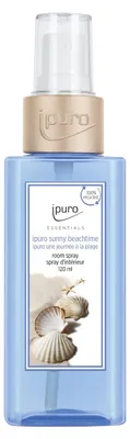 Produktbild von ipuro sunny beachtime, Sprühlufterfrischer, Blau, Jasmin, Zitrone, Lilie, Rose, 120 ml, Spraydose, Blau