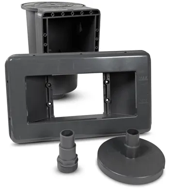 Produktbild von Skimmer für GRE Composite Pools dunkelgrau