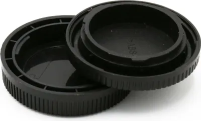 Immagine prodotto di Contura protettiva Tappo lato posteriore Micro Four Thirds Coperchio Corpo per Panasonic Lumix DMC-G connettore MFT Coperchio Baionetta Copertura Cover Cap Micro 4/3 copriobiettivo posteriore Body Cap