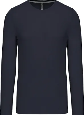 Produktbild von Kariban Mens long-sleeved crew neck T-shirt