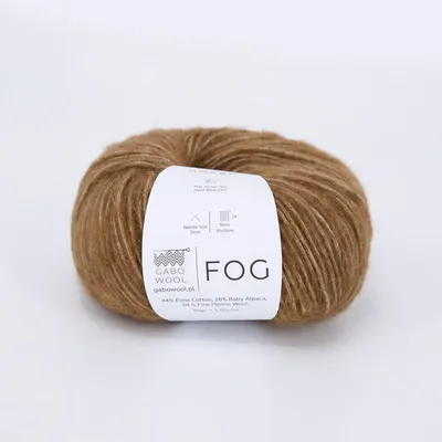 Zdjęcie produktu dla Włóczka Gabo Wool Fog 6121 / brąz