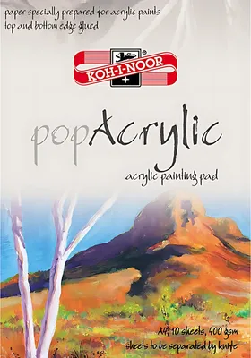 Obrázek produktu pro KOH-I-NOOR Pop Acrylic Skicář 10 A4 400 g