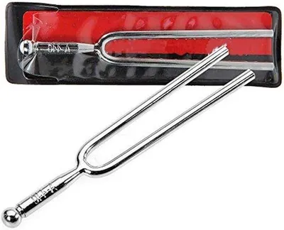 Obrázek produktu pro Ladička pro housle a kytaru, nerezová ocel, 440 Hz, s pouzdrem