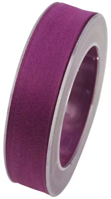 Produktbild von Webband, Schleifenband 25mm beere 20m Rolle (1m=0,45EUR) Goldina