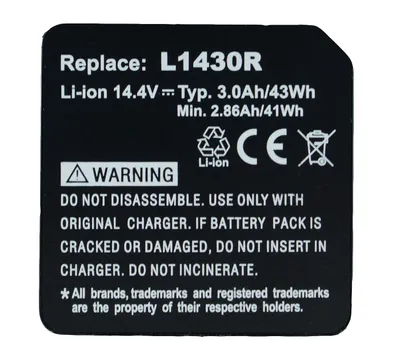 Image de Batterie PowerSmart 3000mAh pour AEG L1415 L1430 L1430L L1430R BS 14 X-R