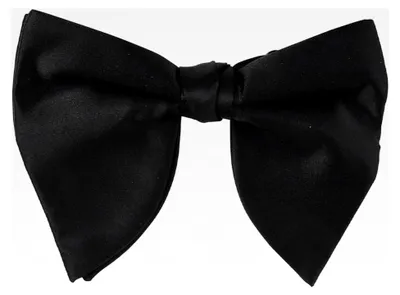 Produktbild von Schwarze Herrenfliege - Formelle, verstellbare Fliege aus Satin in Einheitsgröße, vorgebunden, weich und glatt, schlichter Stil für Hochzeiten, Smokings und formelle Kleidung