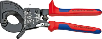 Immagine prodotto di Tagliacavi NW-KNIPEX (lunghezza totale 320 mm max. 60 (600 mm²) mm / manicotti multicomponente lucidati) - 95 32 320