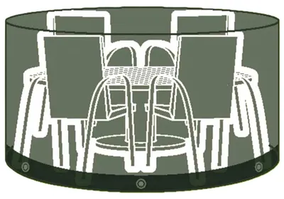 Image de Siena Garden Housse de groupe de sièges Ø 320 cm, PE-tissu plat, 405569