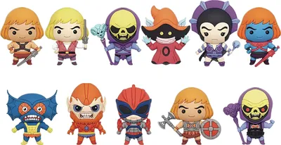 Produktbild von Monogram Int. DC Comics PVC-Taschenanhänger Masters of The Universe Display (24)