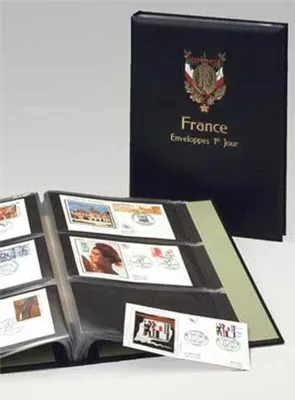 Produktbild von DAVO 25555 Davo Album Ersttagsbriefe Frankreich