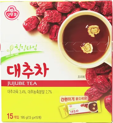 Produktbild von Ottogi Jujube Tee 195g (15x13g)