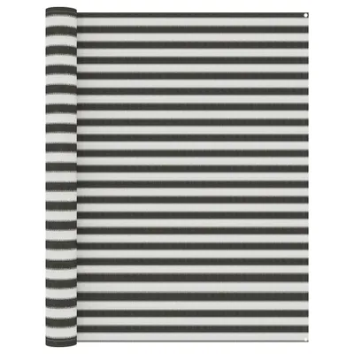 Image de Tapis de tente 250x550 cm anthracite et blanc