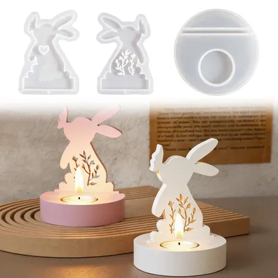 Imagen del producto de Omgoods - Moldes de silicona 3D para decoración de Pascua